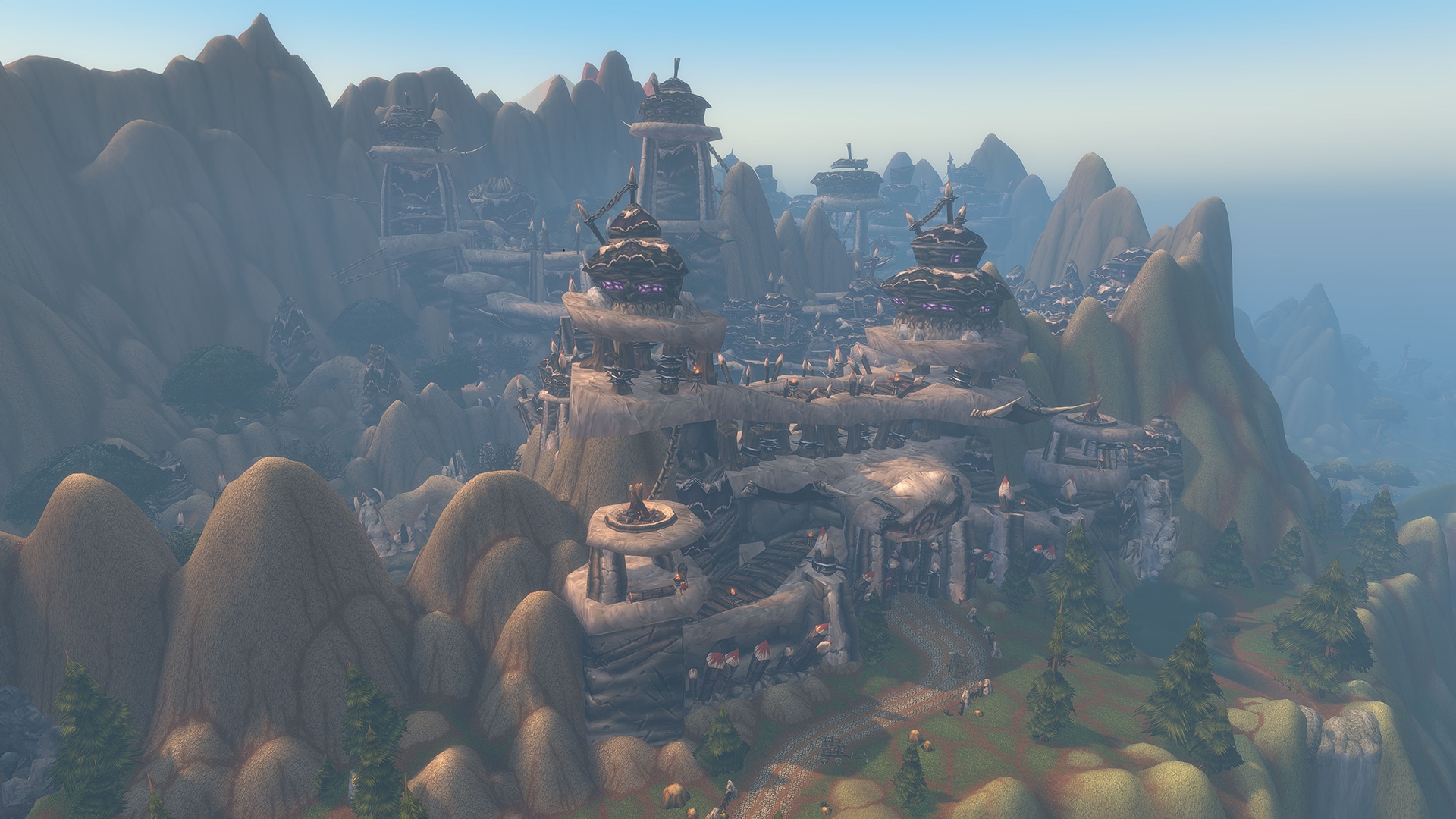 Official overview of the mountain settlement at Krol'dok Stronghold